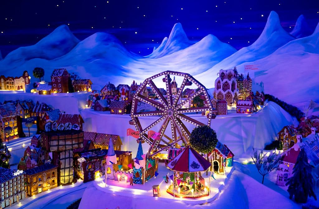 Inside the world's largest gingerbread town in Norway